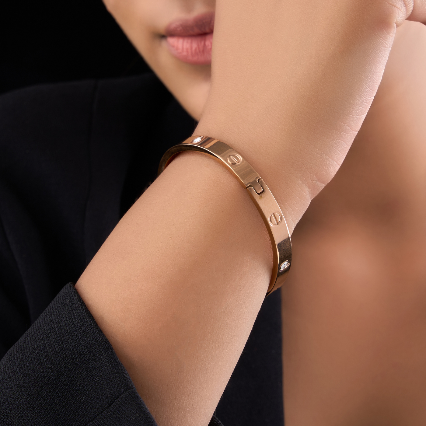 LOVE, paved with diamonds. | Mens gold jewelry, Mens gold bracelets, Cartier  love bracelet diamond